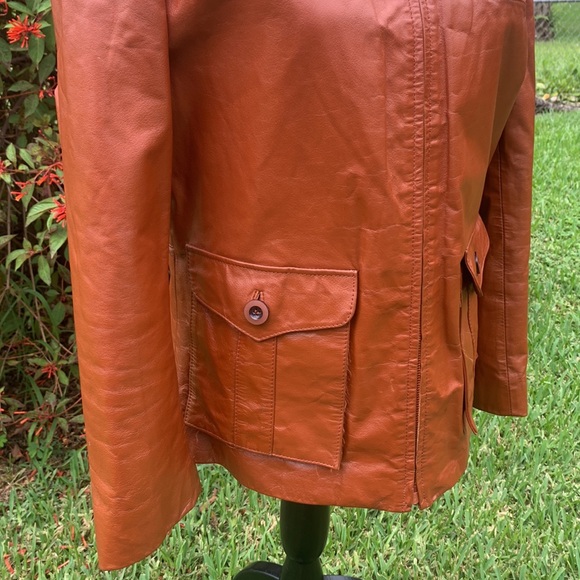 Vintage Garrett Men’s Leather Jacket - Picture 5 of 16